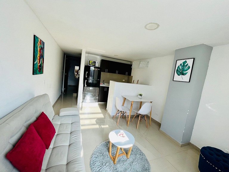 Hermoso apartamento con servicios incluidos en cali