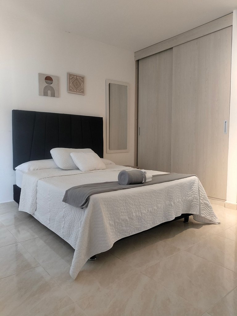 Cómodo apartamento con terraza.