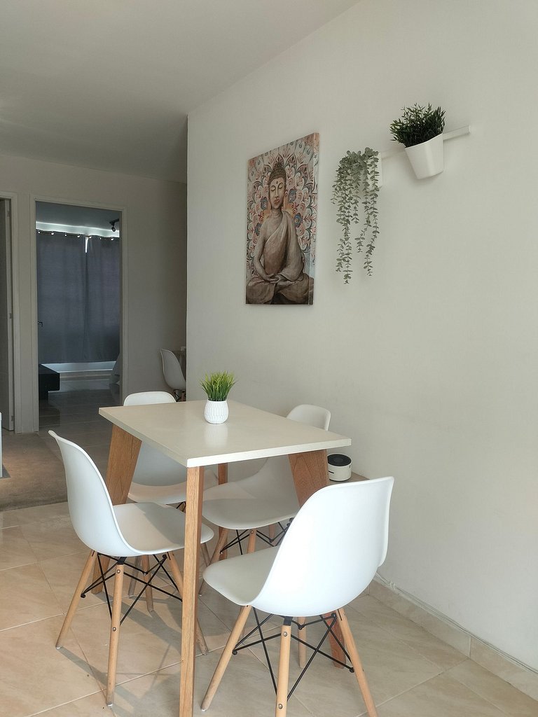 Cómodo apartamento con terraza.