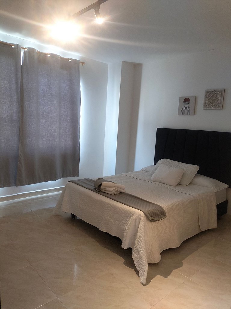 Cómodo apartamento con terraza.