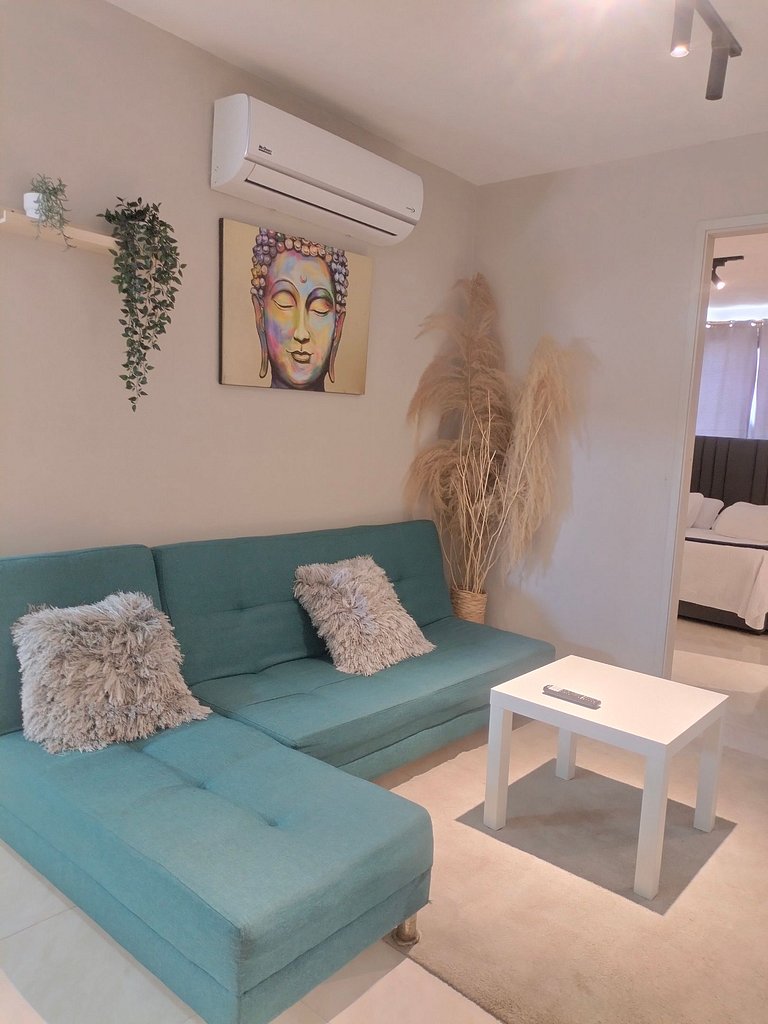 Cómodo apartamento con terraza.