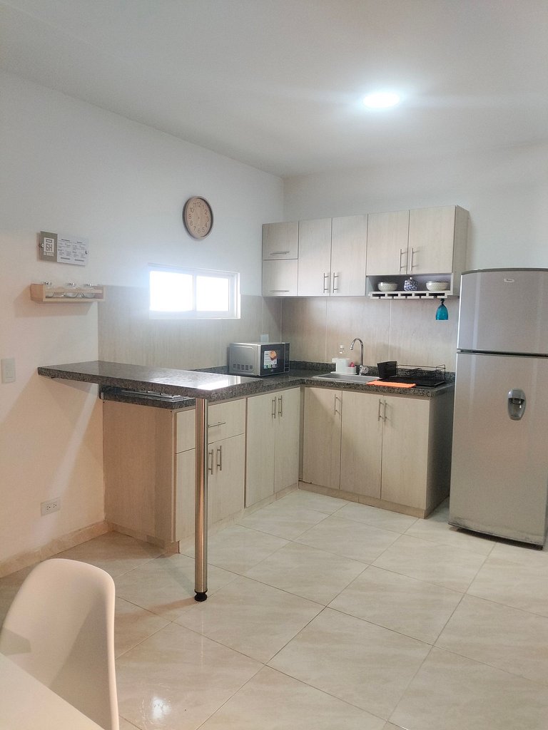 Cómodo apartamento con terraza.