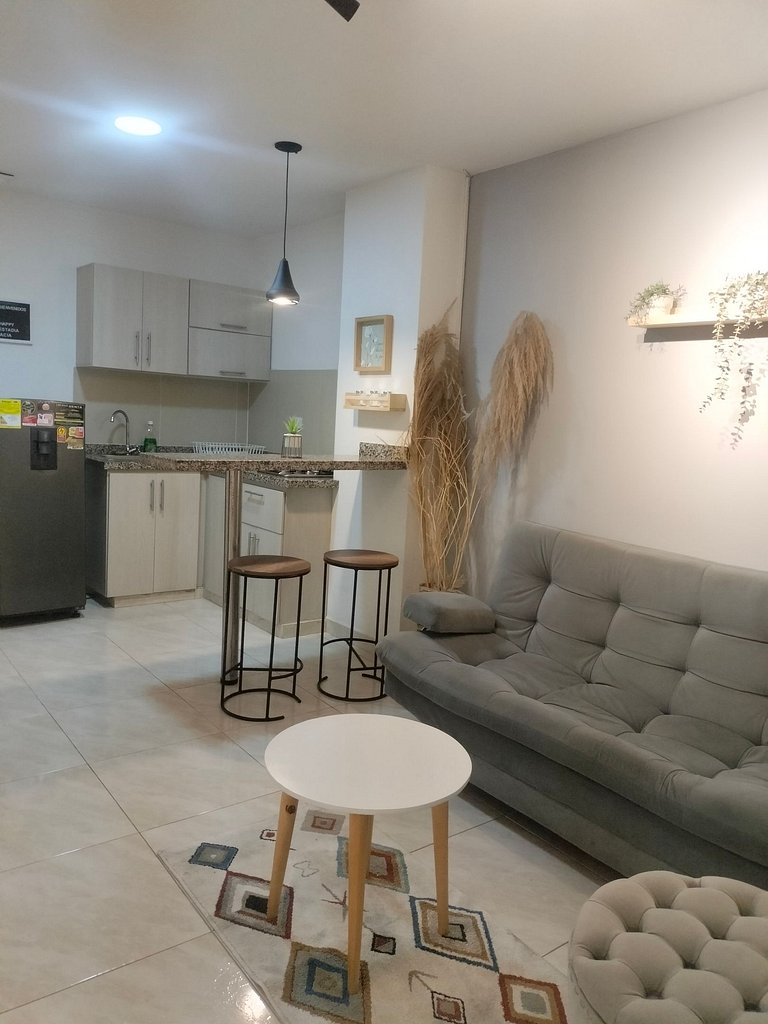 206 Encantador apartamento moderno para estrenar.