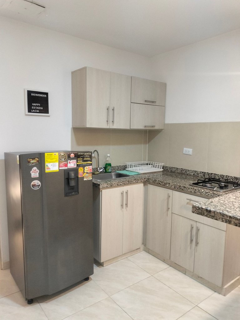 206 Encantador apartamento moderno para estrenar.