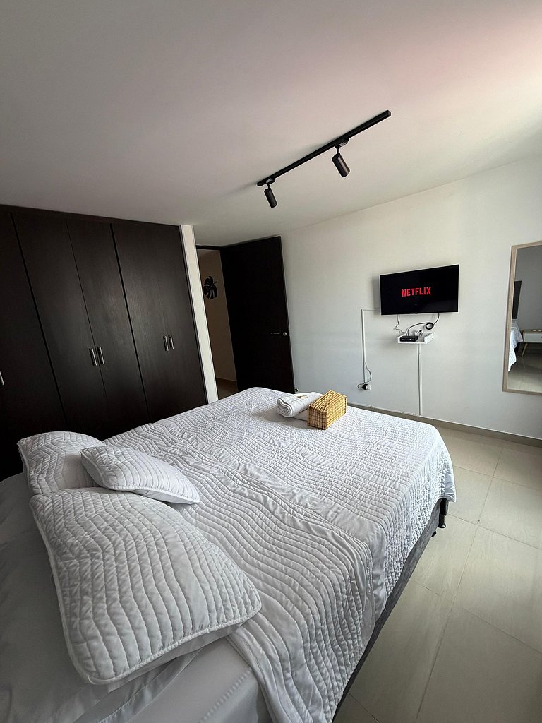 Hermoso y acogedor apartamento con excelente ubicación 401