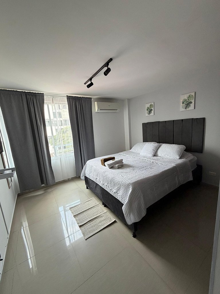 Hermoso y acogedor apartamento con excelente ubicación 401