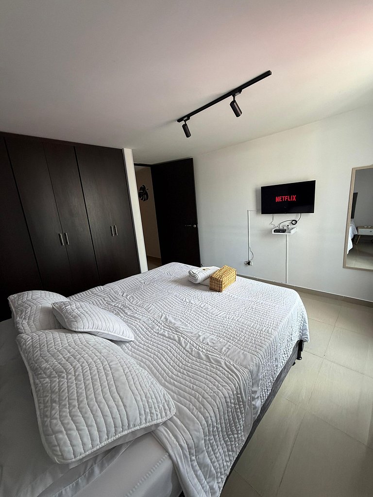 Hermoso y acogedor apartamento con excelente ubicación 401