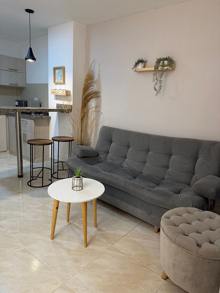 206 Encantador apartamento moderno para estrenar.