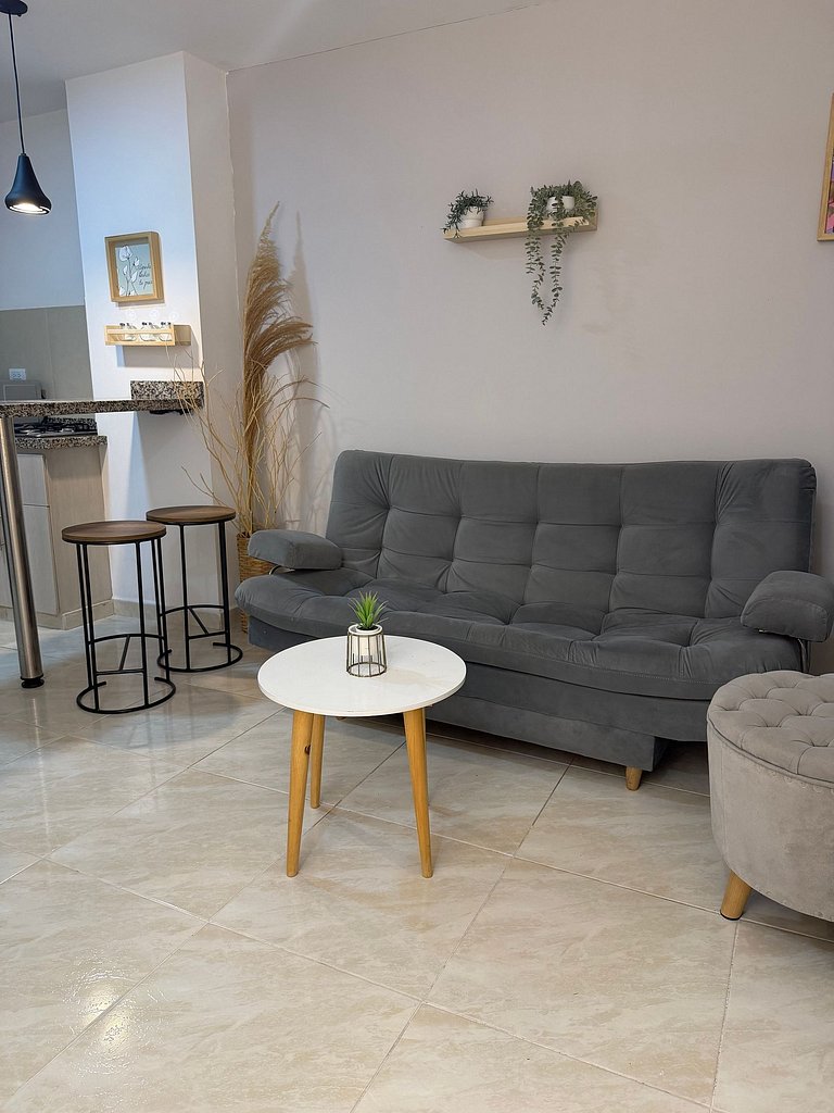 206 Encantador apartamento moderno para estrenar.
